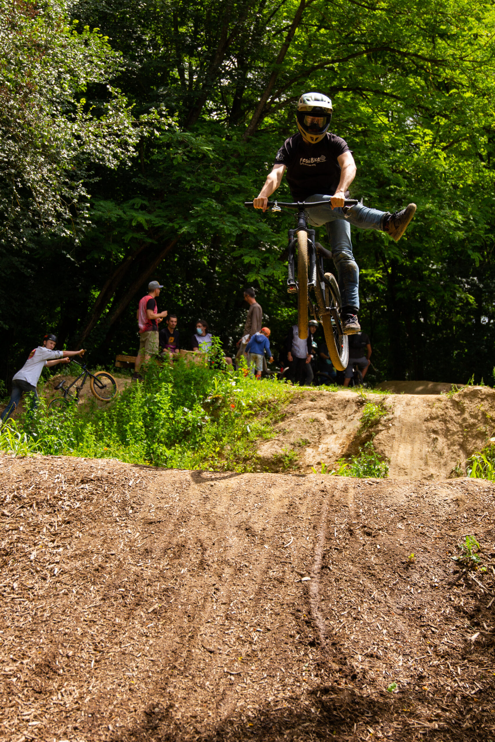 Stage BMX/VTT/DIRT matin à Lacroix-Falgarde