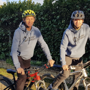 Sweat Bleu Ridin’Family Ados/Adultes