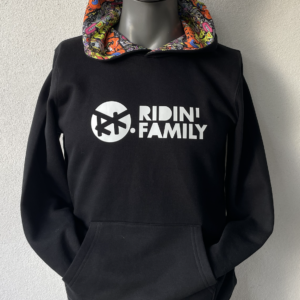 Sweat Ridin’Family Noir Enfant