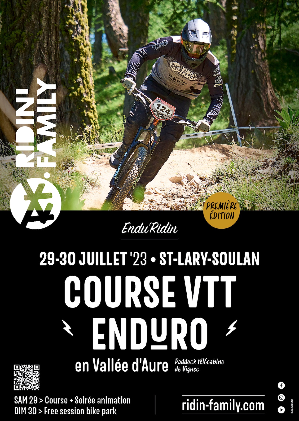 Endu'Ridin à Saint-Lary-Soulan le 29 et 30 juillet 2023