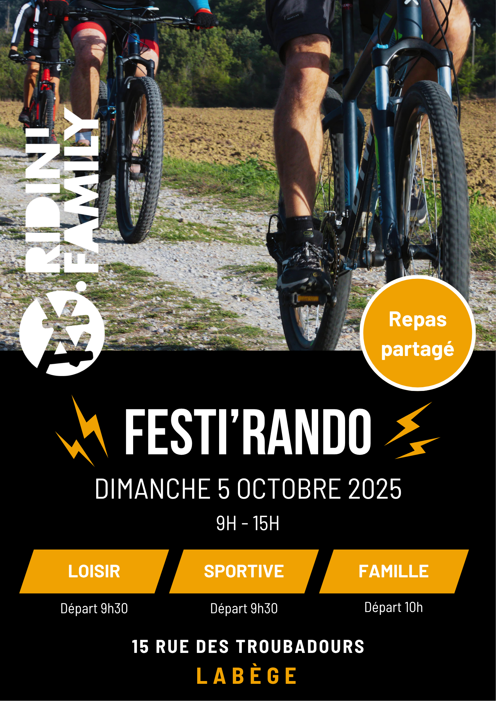 Festi'Rando à Labège le 5 octobre 2025