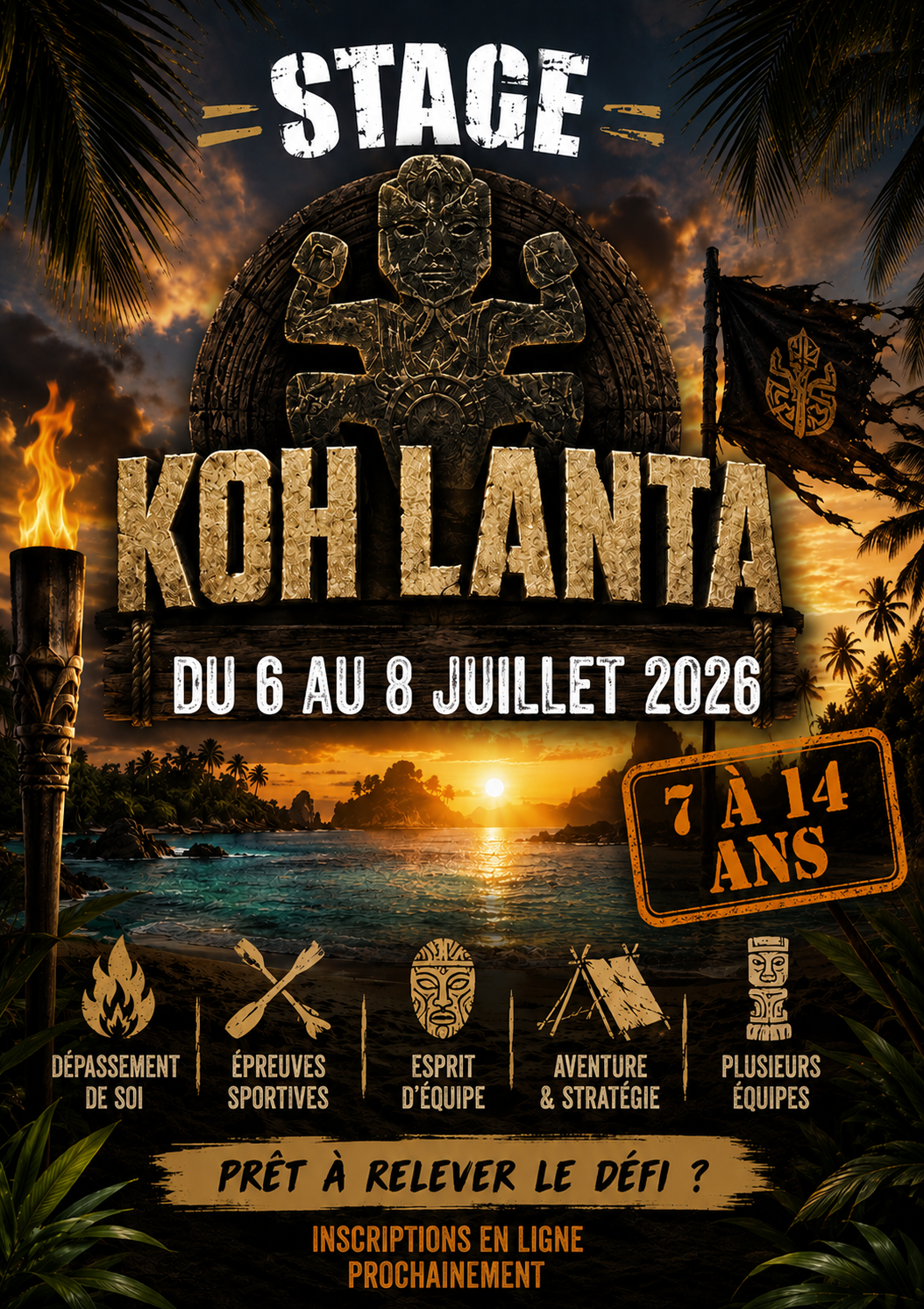 Stage VTT Koh-Lanta 6&8 JUILLET - SPECIAL KIDS