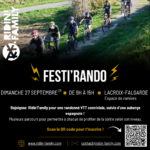 Festi'Rando à Lacroix-Falgarde le 27 septembre 2026
