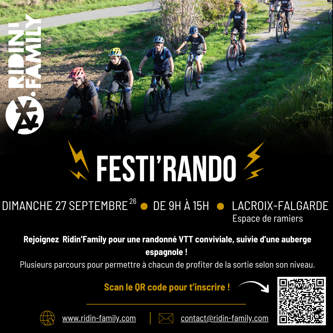 Festi'Rando à Lacroix-Falgarde le 27 septembre 2026
