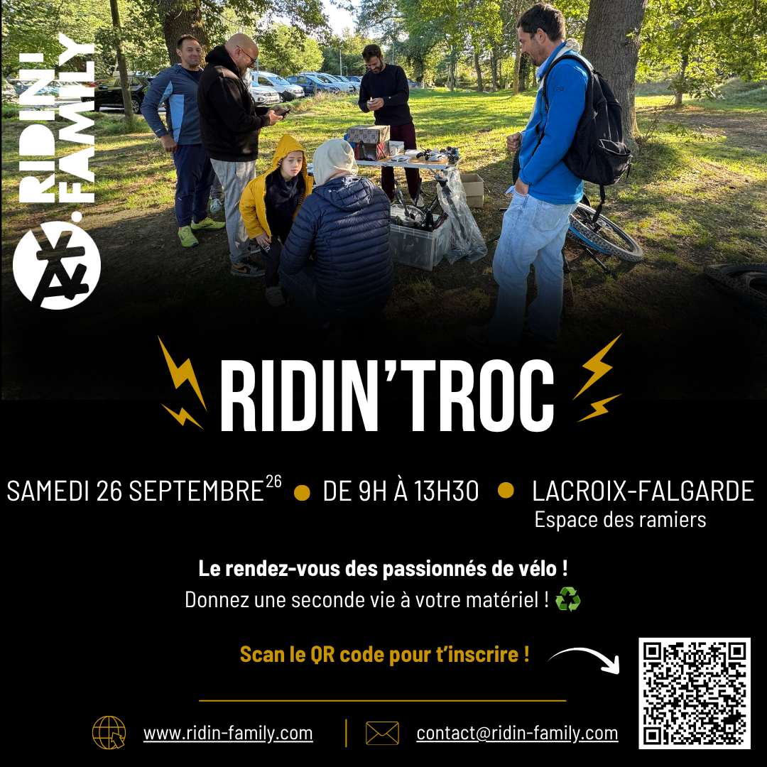 Ridin'Troc à Lacroix-Falgarde le 26 septembre 2026